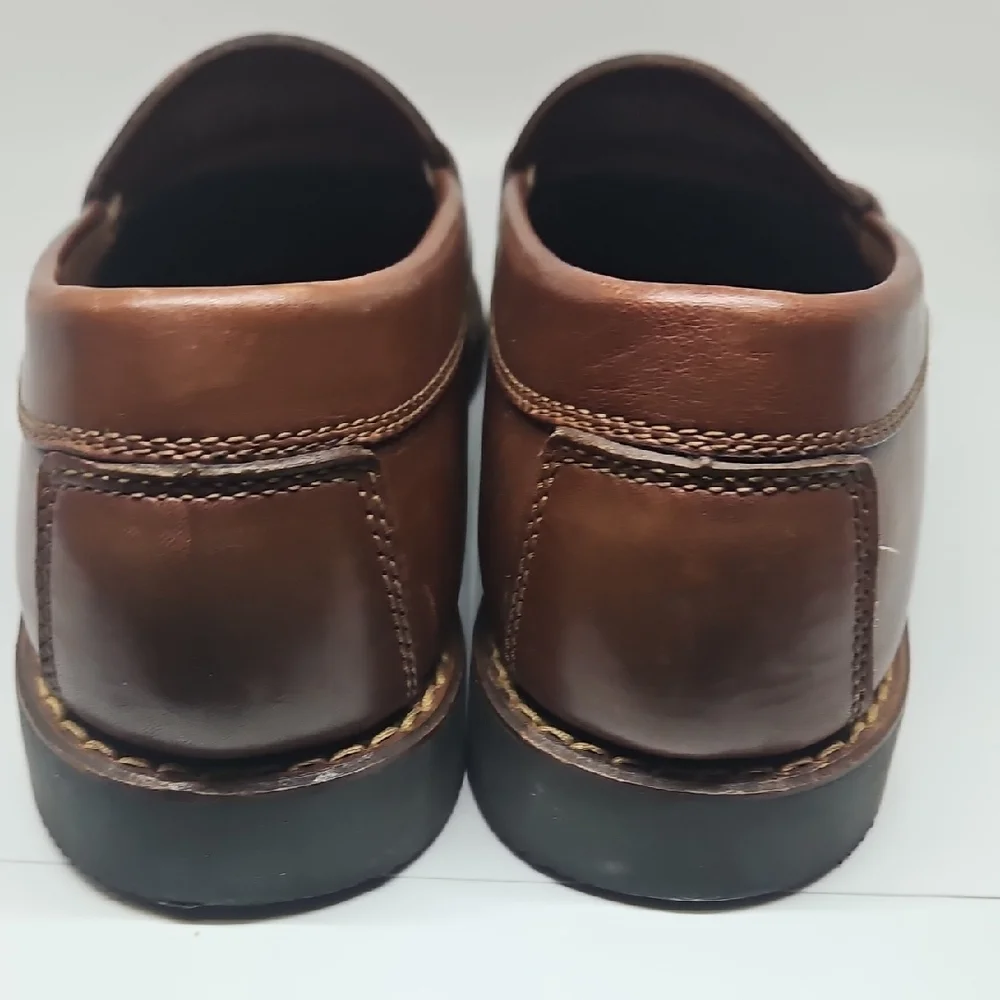 Polo by Ralph Lauren Brown Leather Slip-On Loafers V Good 10D - Picture 5 of 6